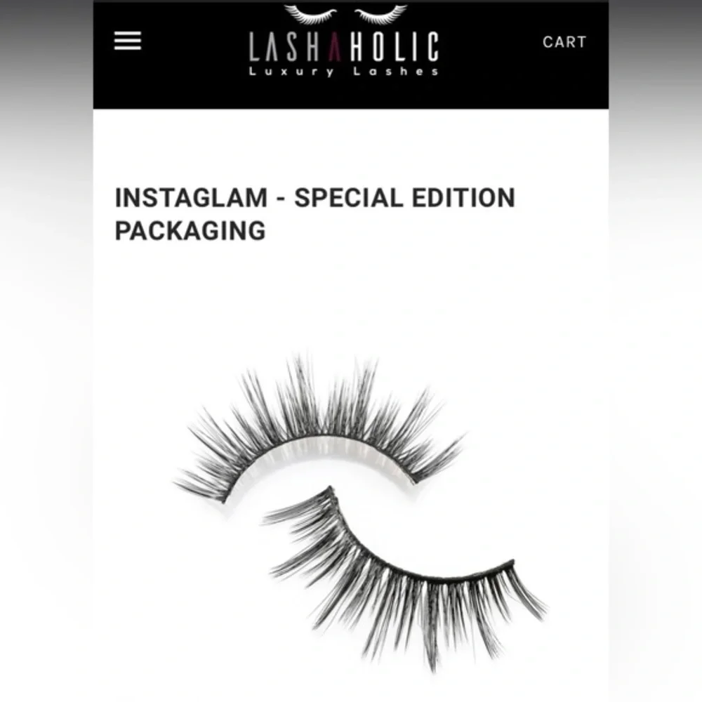 Lashaholic Instaglam artificial silk lashes, brand new!
